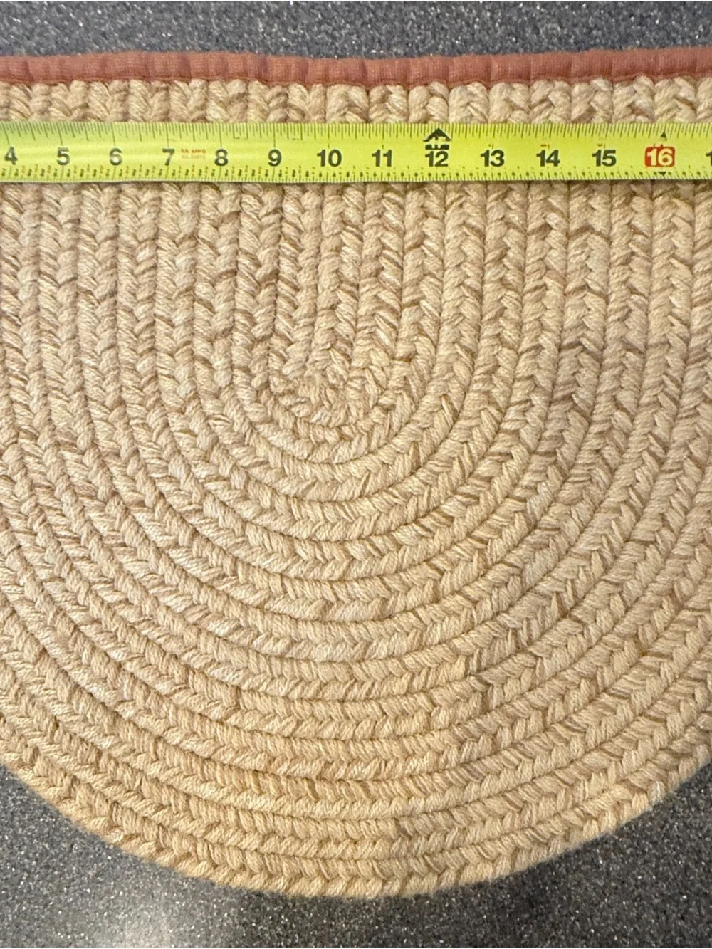 Unmarked soft braided